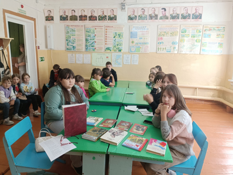 Патриотическая беседа «Мой край не обошла война».